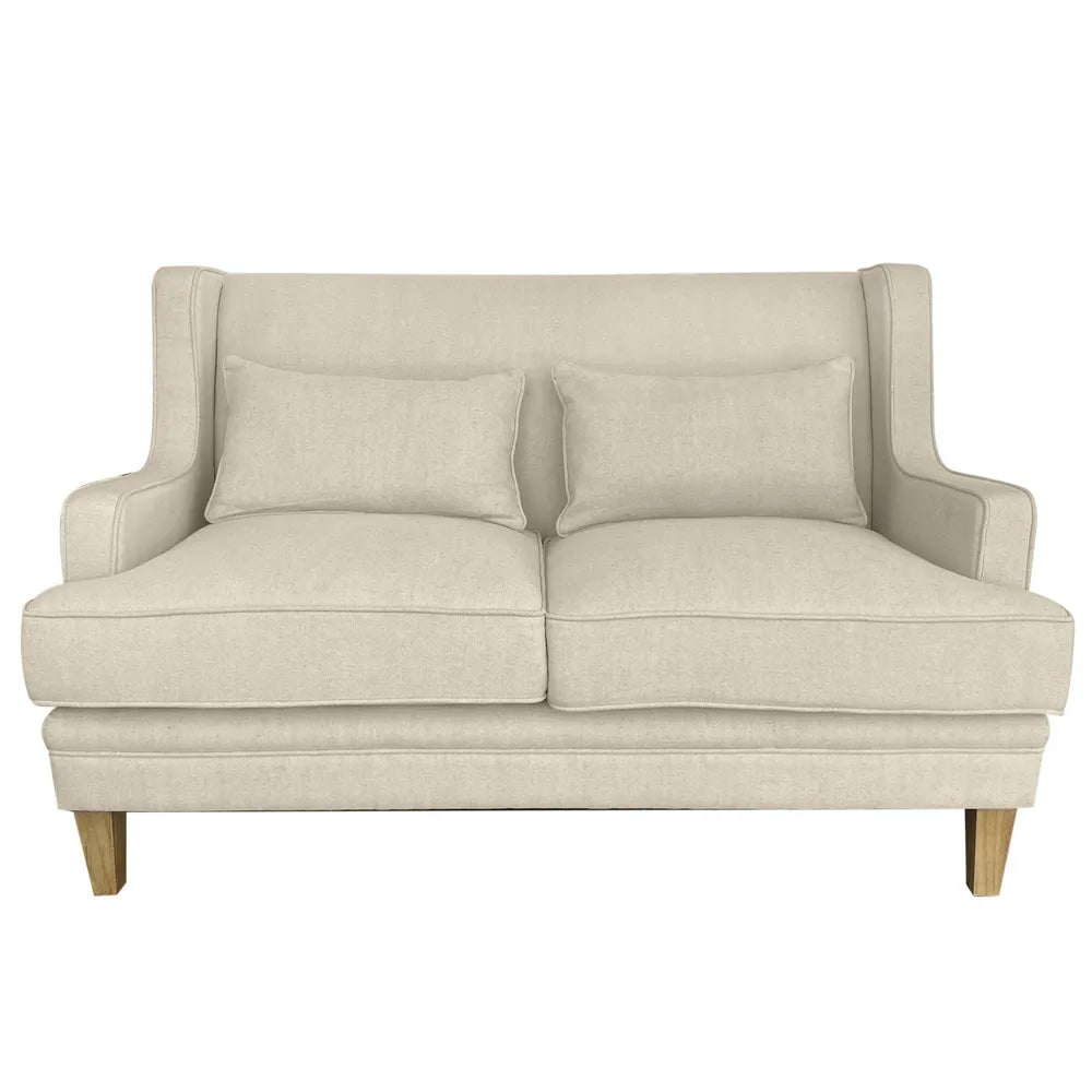 Bondi 2 Seater Sofa - Beige Linen Blend