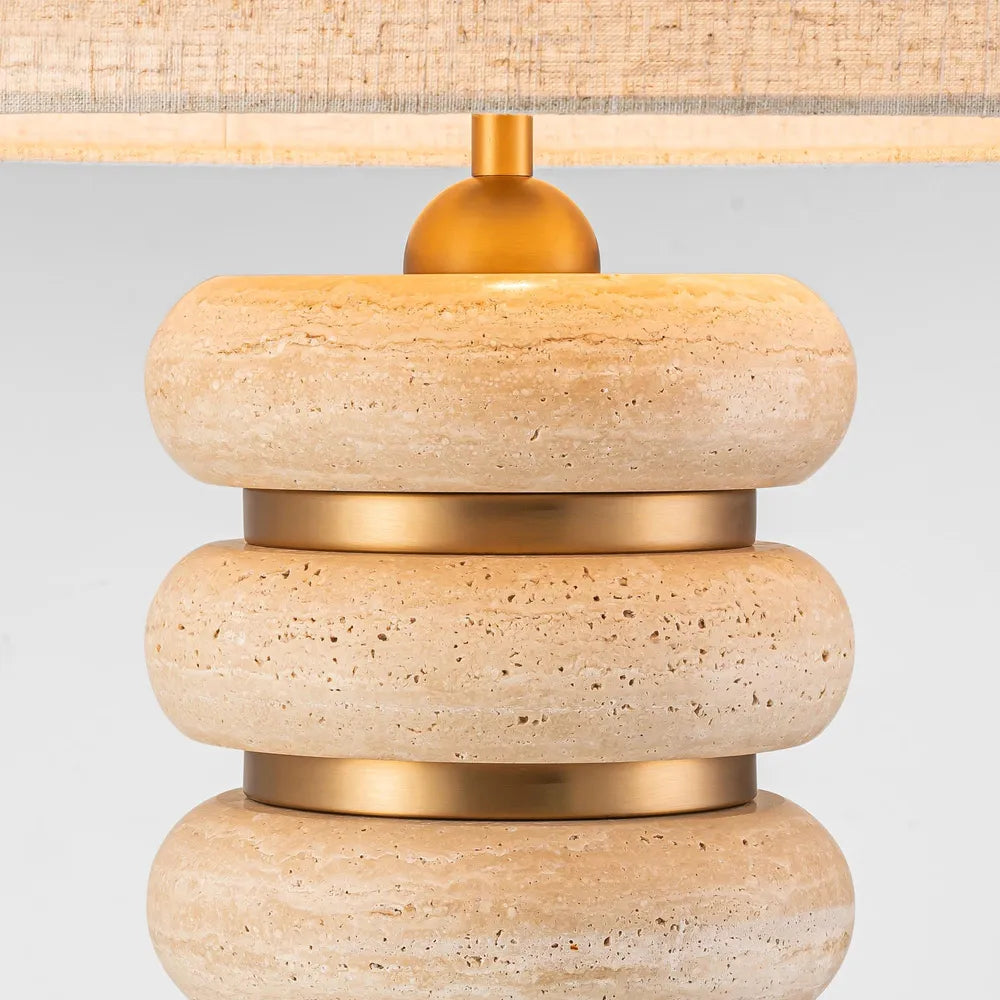 Wisteria Table Lamp With Shade Brass