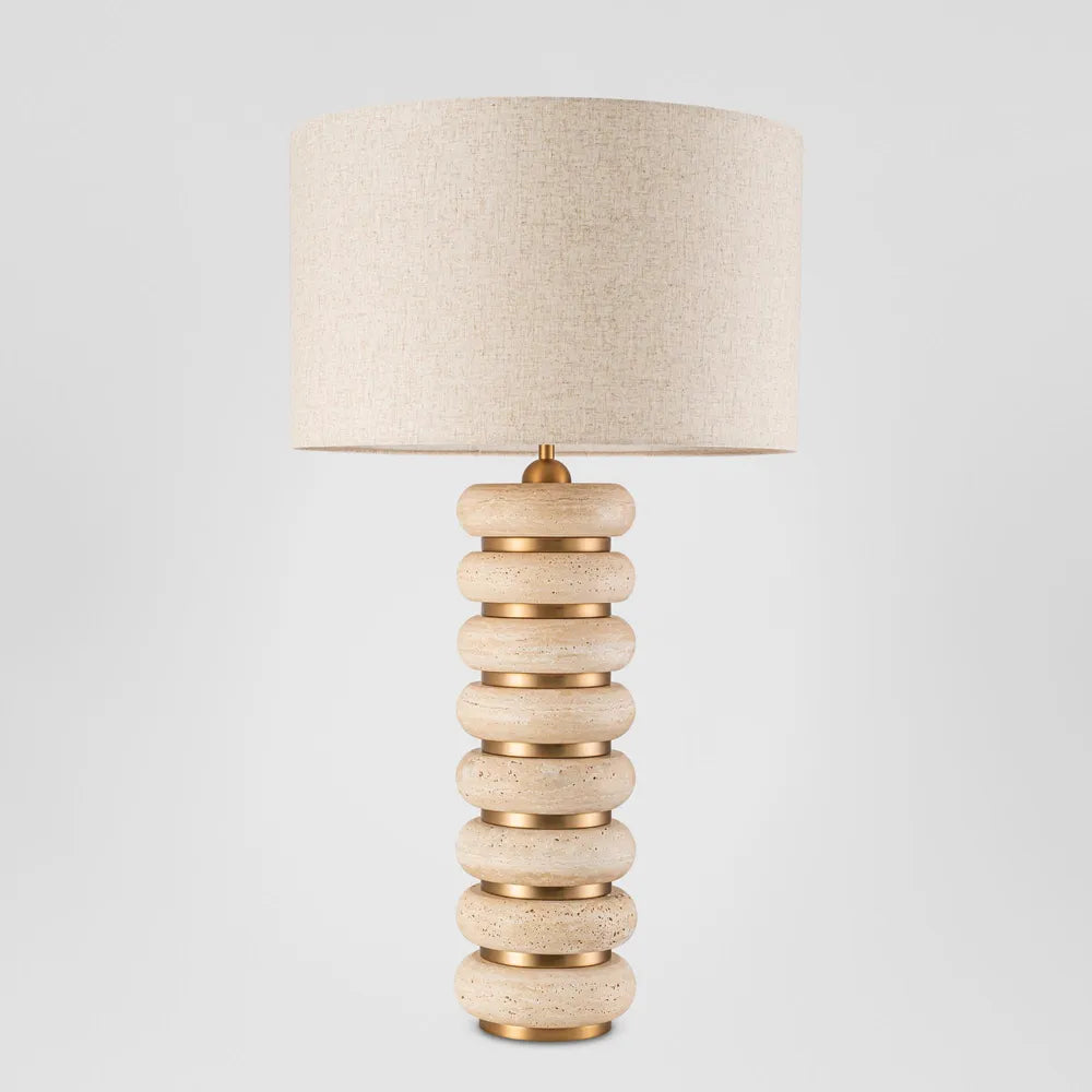 Wisteria Table Lamp With Shade Brass