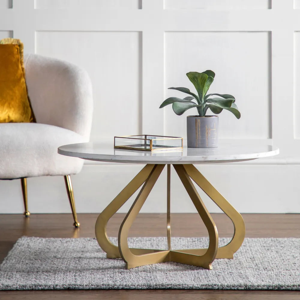 Moorgate Coffee Table - Gold