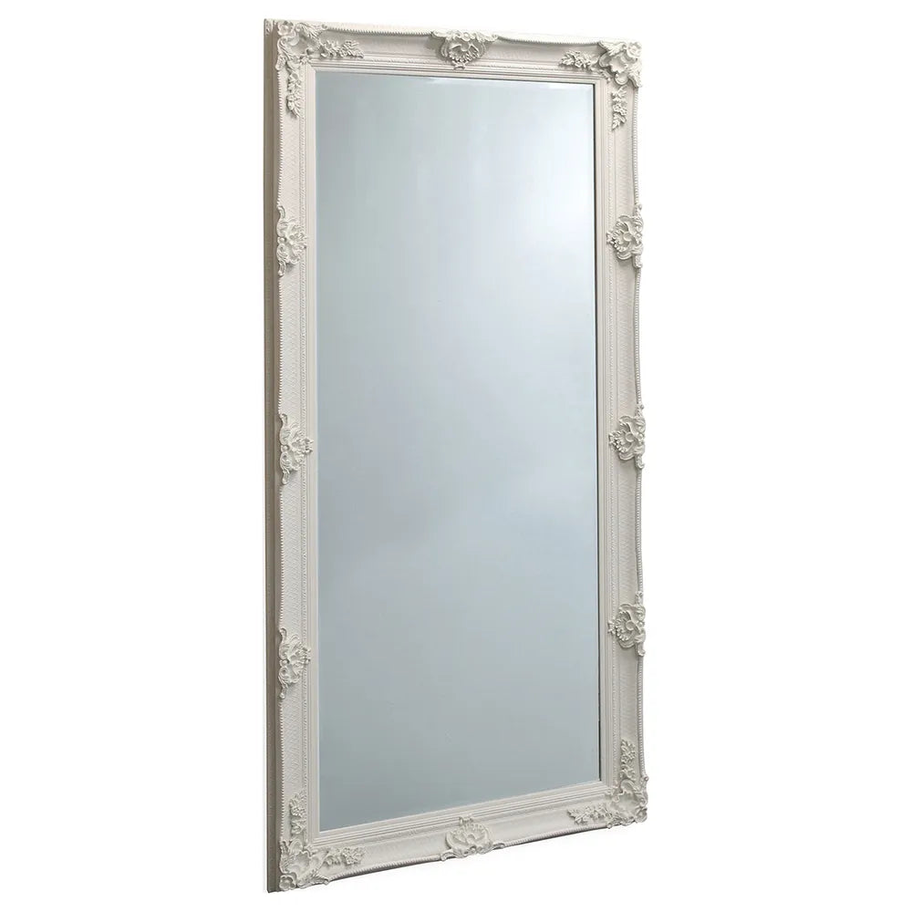 Abbey Leaner Floor Mirror - Cream