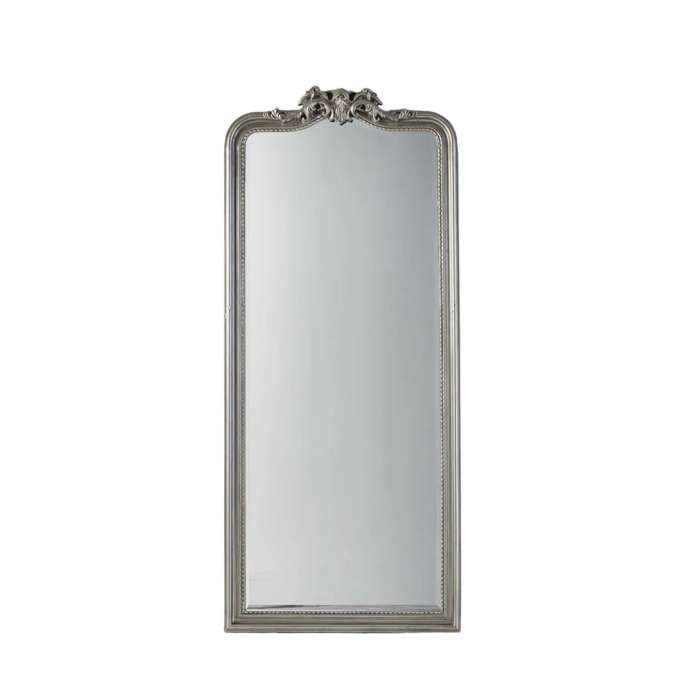 Cagney Floor Mirror - Silver