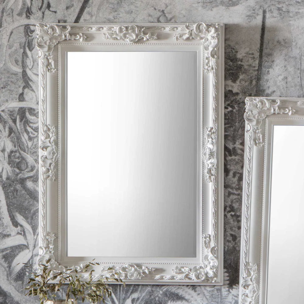 Altori Rectangle Wall Mirror - White