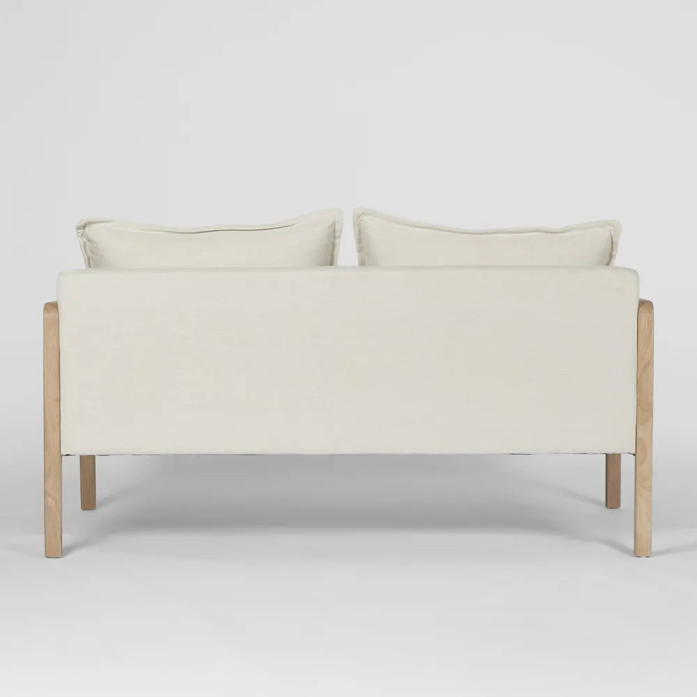 Coolum 2 Seater Fabric Sofa - Natural