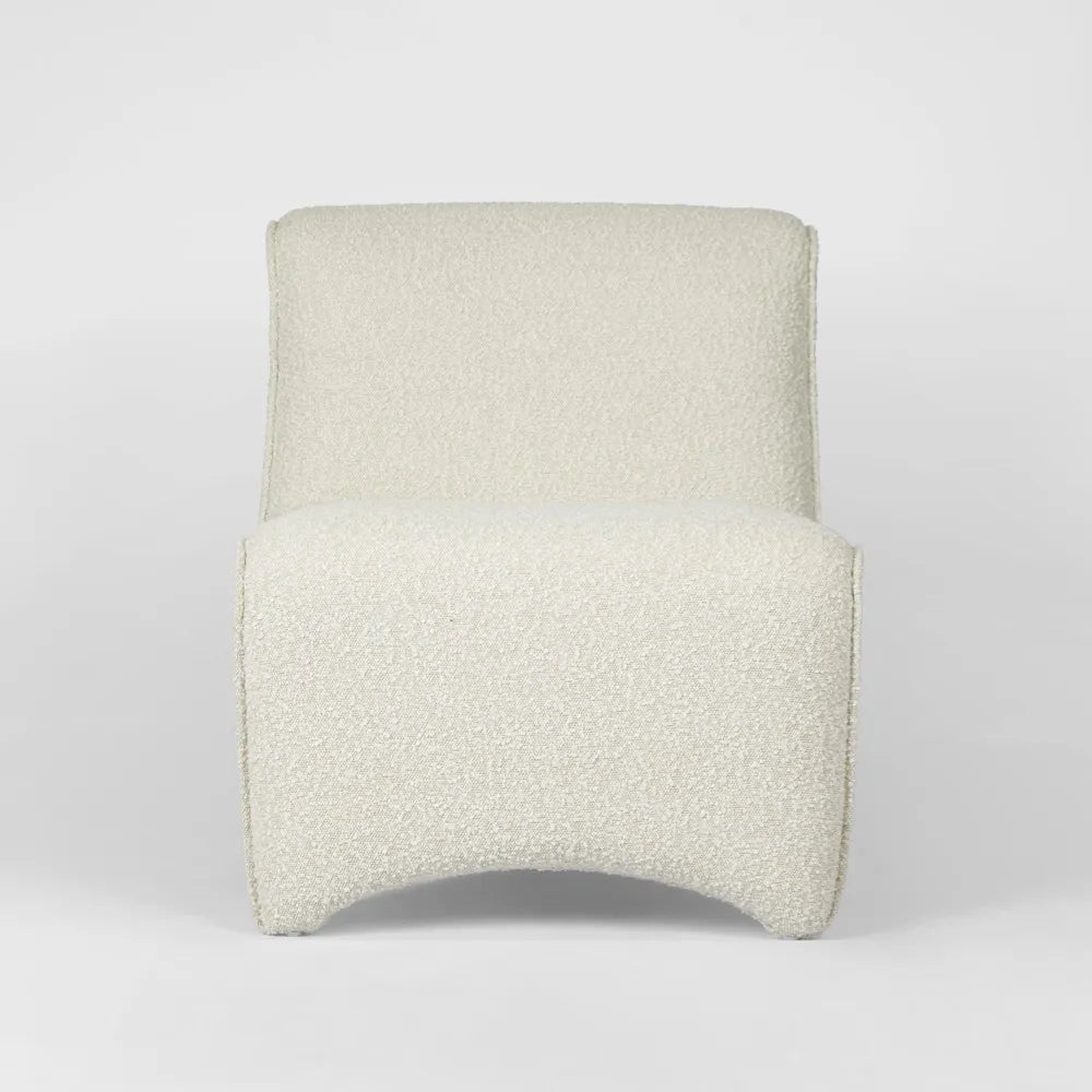 Livi Occasional Chair Boucle - White