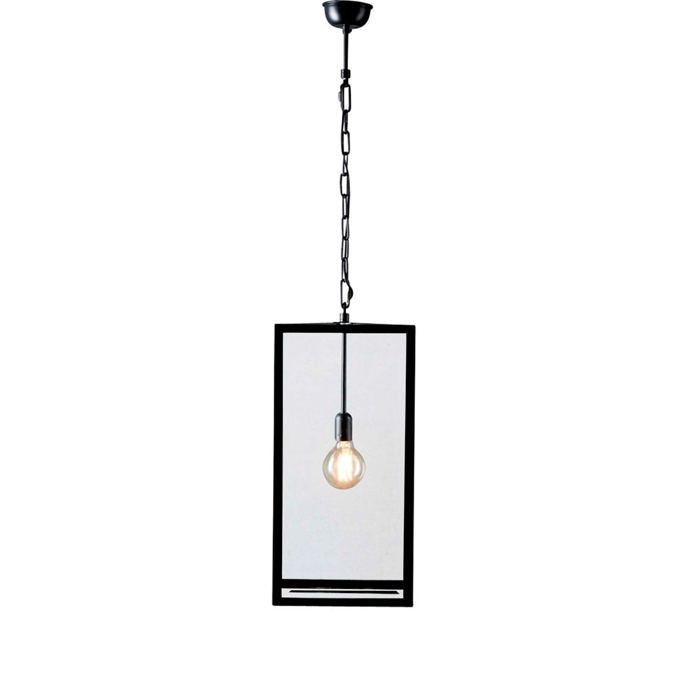 Archie Rose Hanging Lamp Large - Black