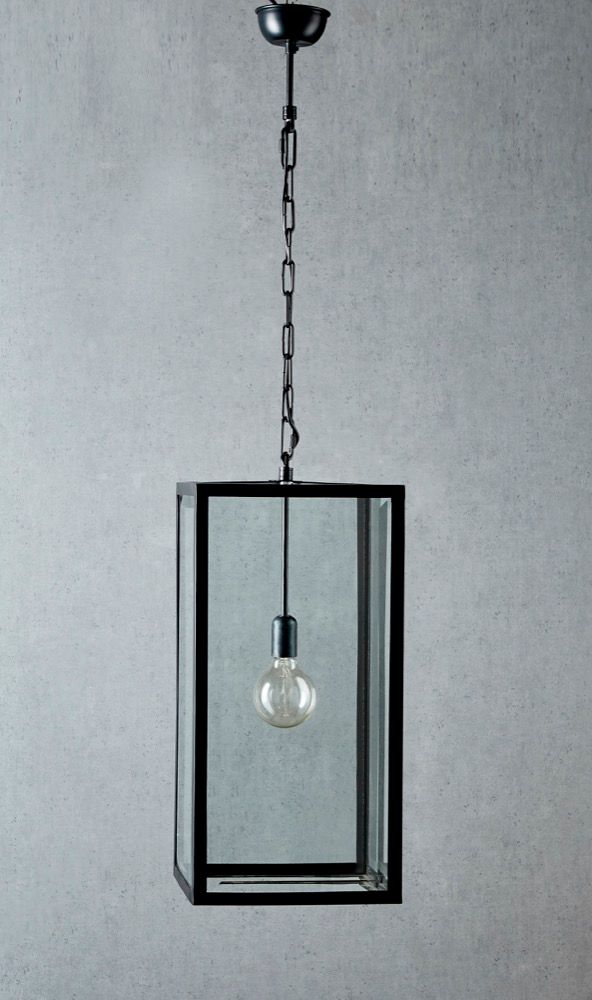 Archie Rose Hanging Lamp Large - Black