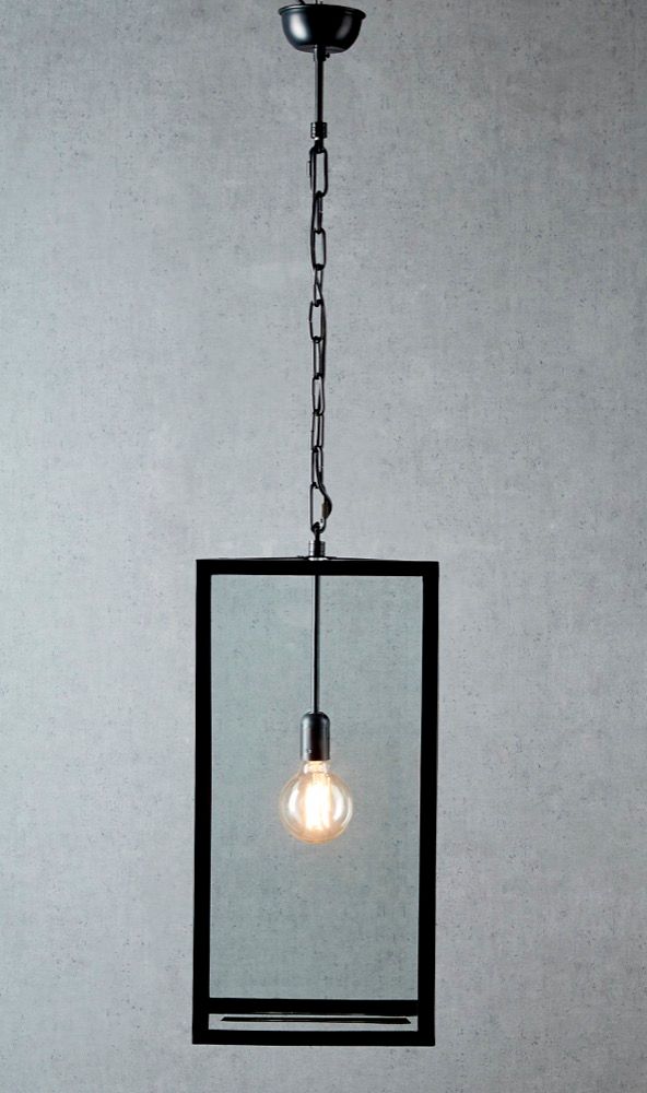 Archie Rose Hanging Lamp Large - Black