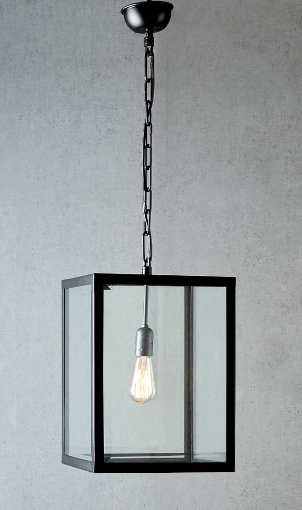 Archie Rose Hanging Lamp Small - Black