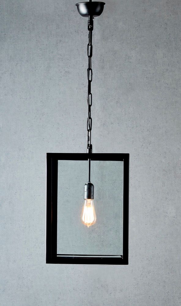 Archie Rose Hanging Lamp Small - Black