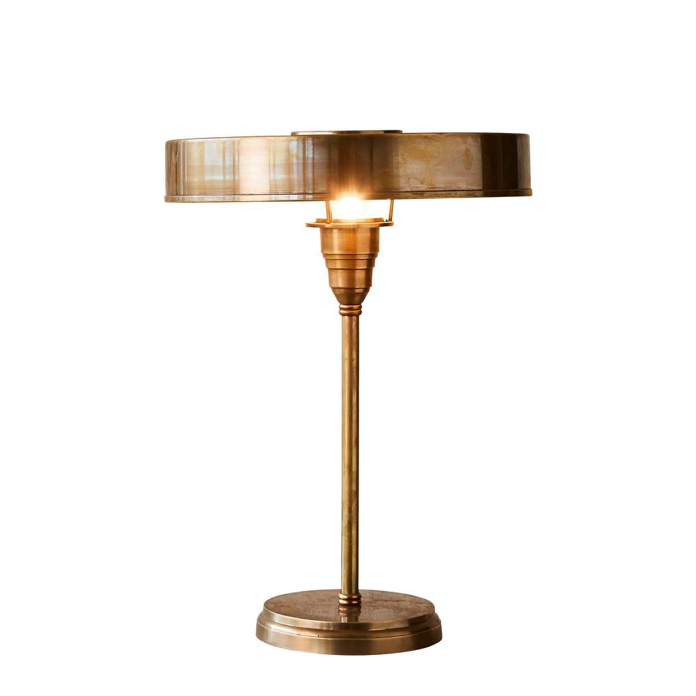 Bankstown Table Lamp Large - Antique Brass