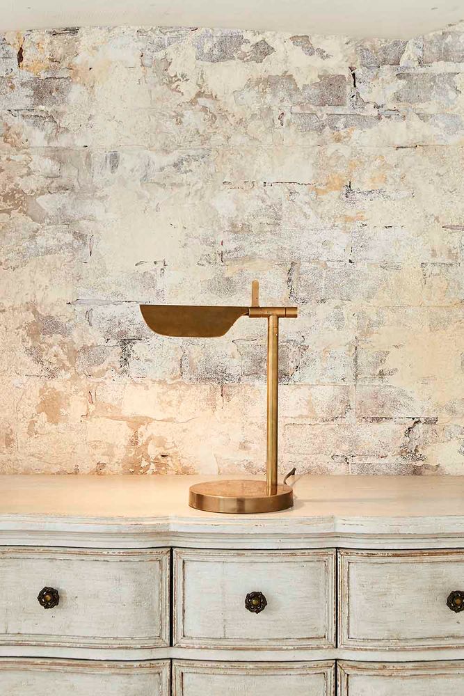 Antigua Desk Lamp - Antique Brass