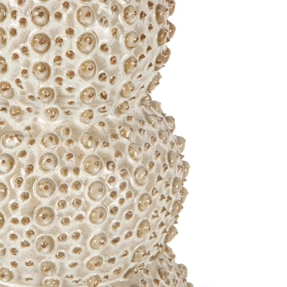 Sea Urchins Ceramic Table Lamp Base - Cream