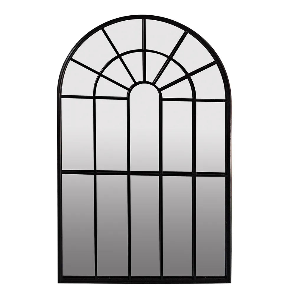 Regency Arched Mirror - Black