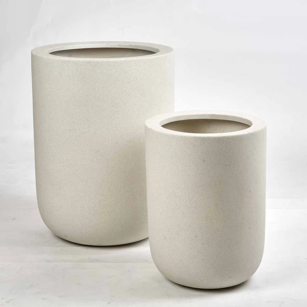 An Phu Planter Set of 2 - Cream