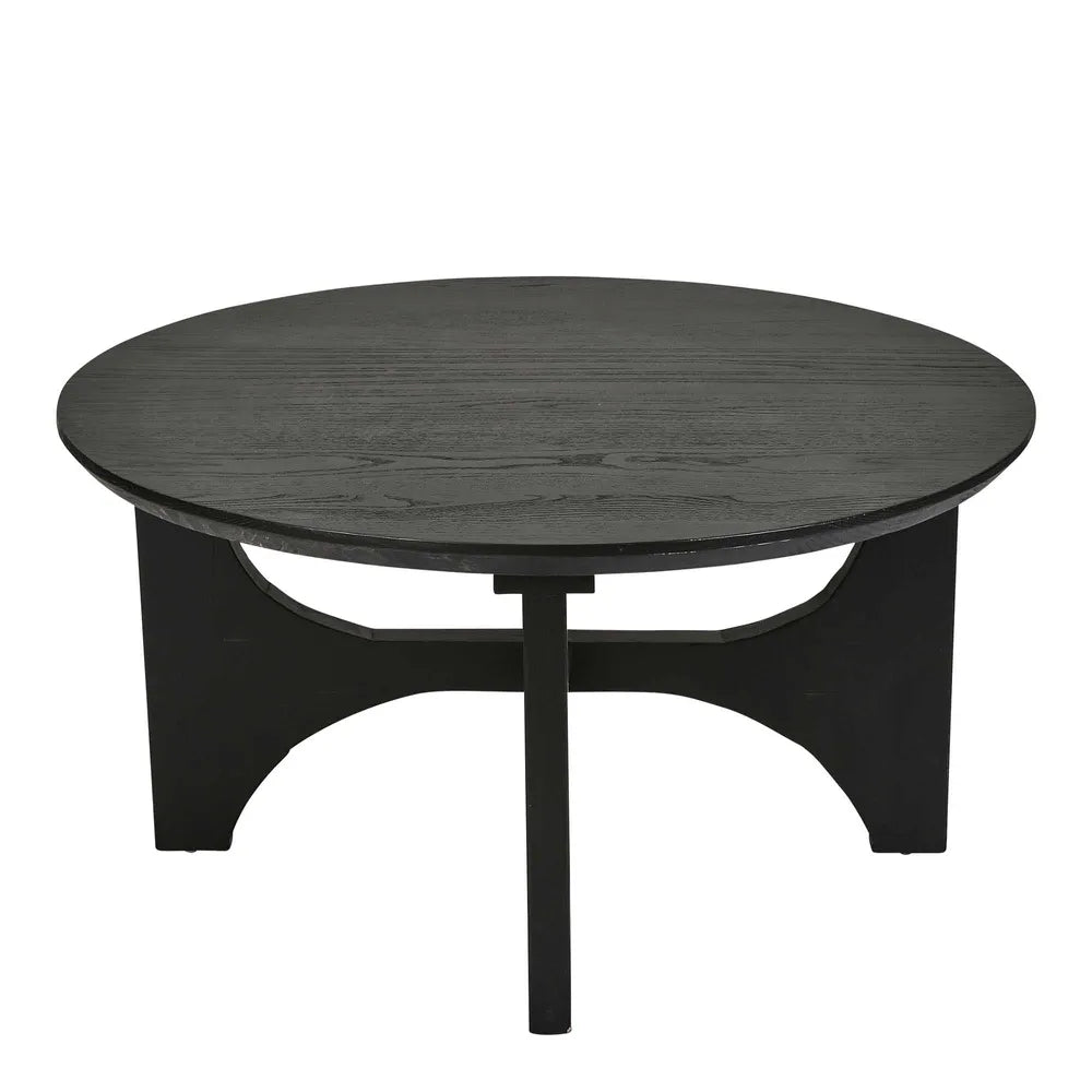 Zala Elm Coffee Table - Black