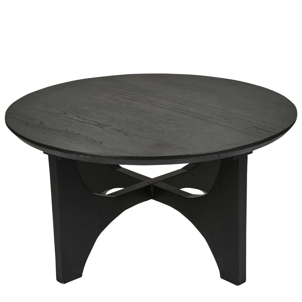 Zala Elm Coffee Table - Black