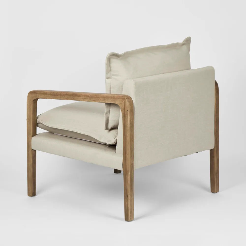 Coolum Fabric Armchair - Natural