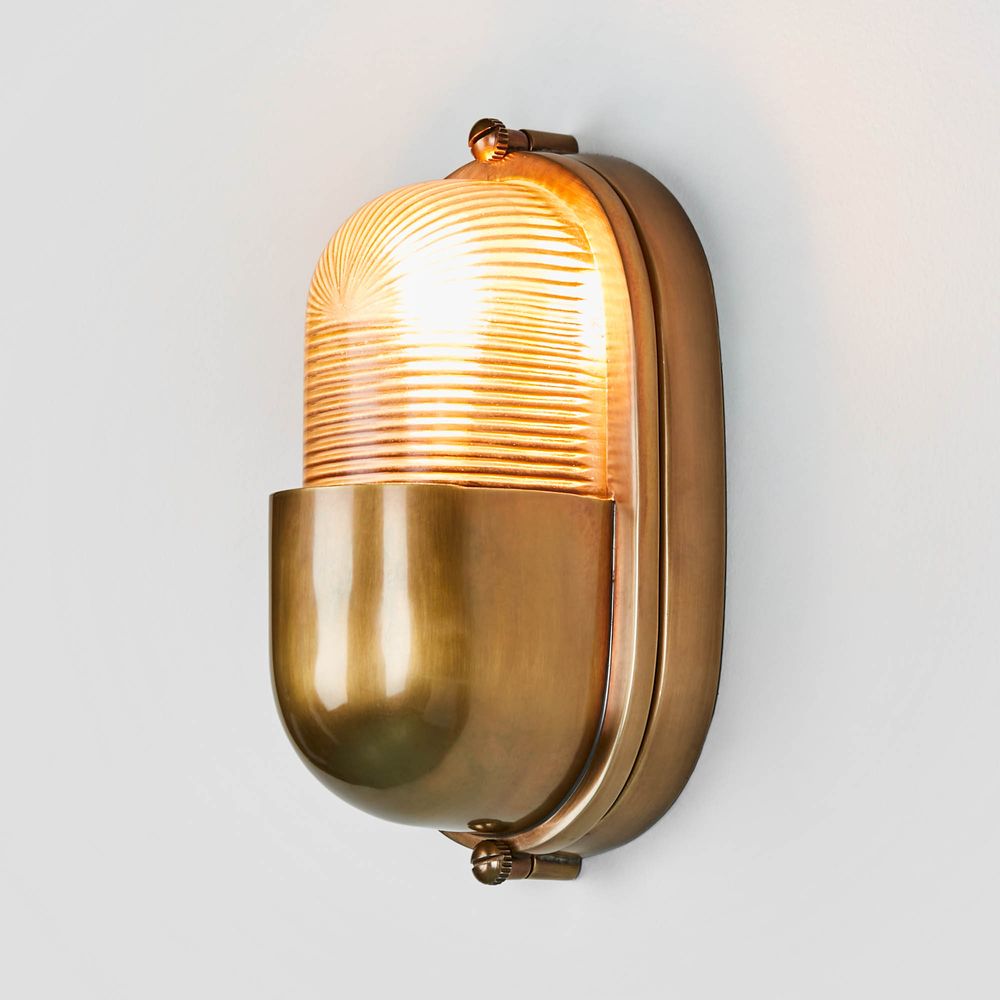 Anchor Outdoor Wall Light - Brass