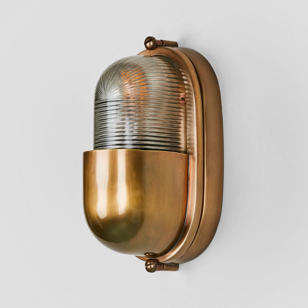 Anchor Outdoor Wall Light - Brass