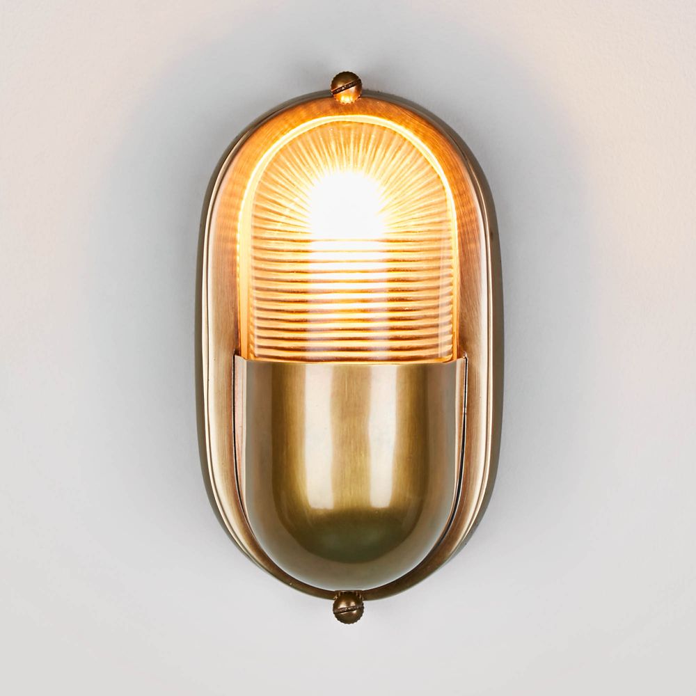 Anchor Outdoor Wall Light - Brass