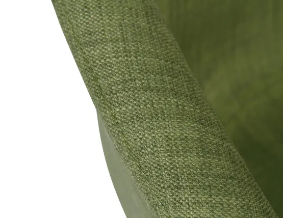 Lonsdale Armchair -  Natural - Green Fabric