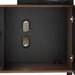 1.8m Executive Desk Left Return with Black Legs - Walnut - image 8