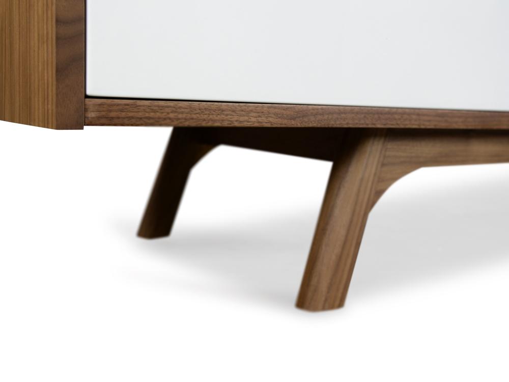 2.1m Entertainment TV Unit - Walnut