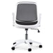 Black Office Chair - White Arm and Base - image 5