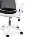 Black Office Chair - White Arm and Base - image 6