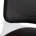 Black Office Chair - White Arm and Base - image 8