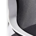 Black Office Chair - White Arm and Base - image 9
