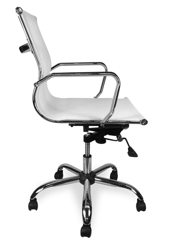 Designer Mesh Boardroom Office Chair - White - image 2