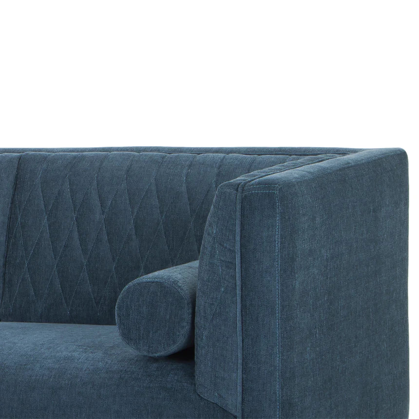 Oxford 3 Seater Fabric Sofa - Dusty Blue