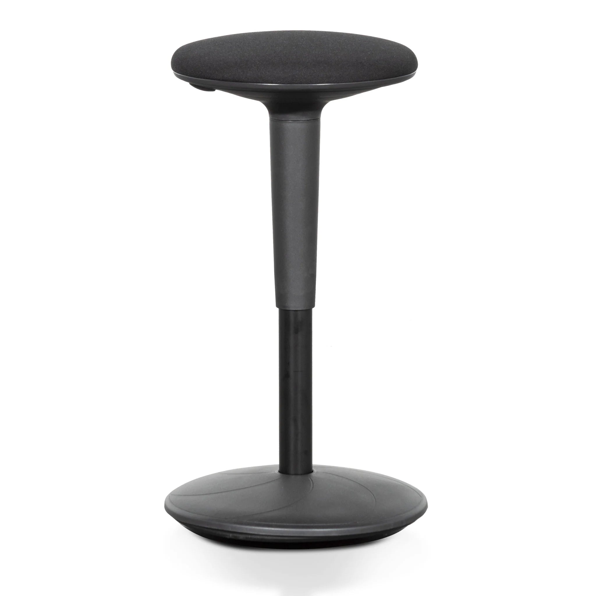 Showcasing Potasena Active Fabric Visitor Chair - Black OC6237-UN Chair by Calibre Furniturs