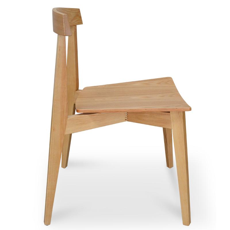 Set of 2 - Jira Wood Dining Chair - Natural