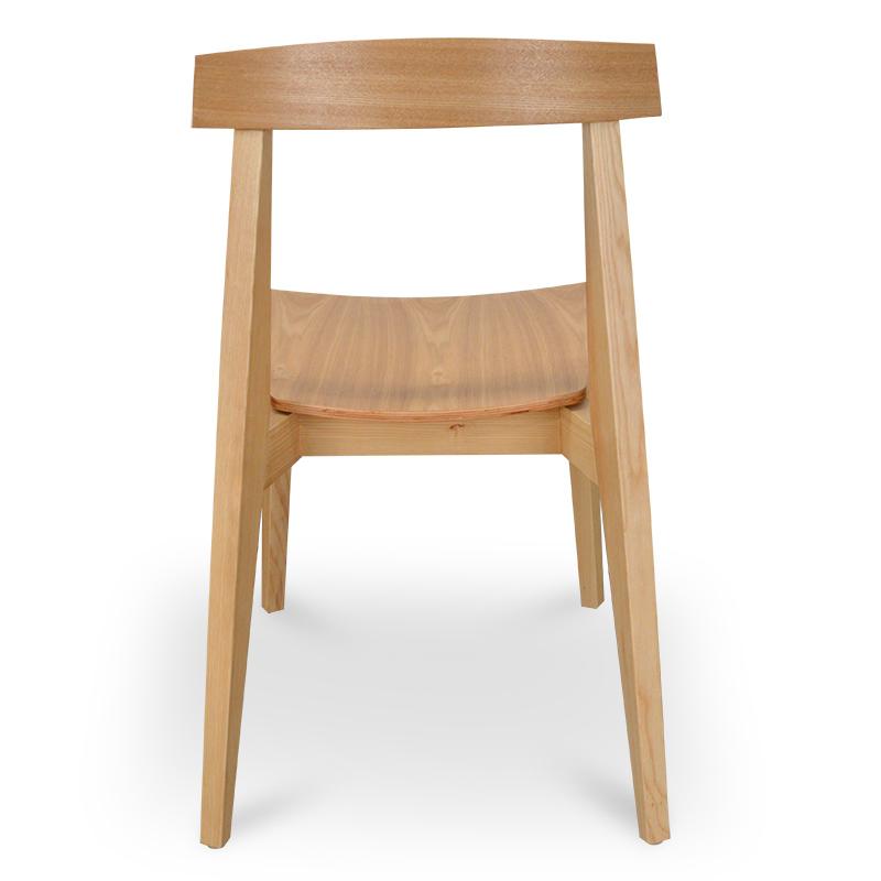 Set of 2 - Jira Wood Dining Chair - Natural