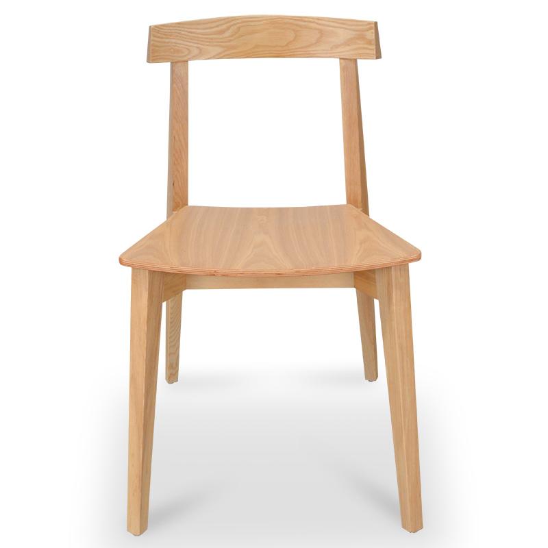 Set of 2 - Jira Wood Dining Chair - Natural