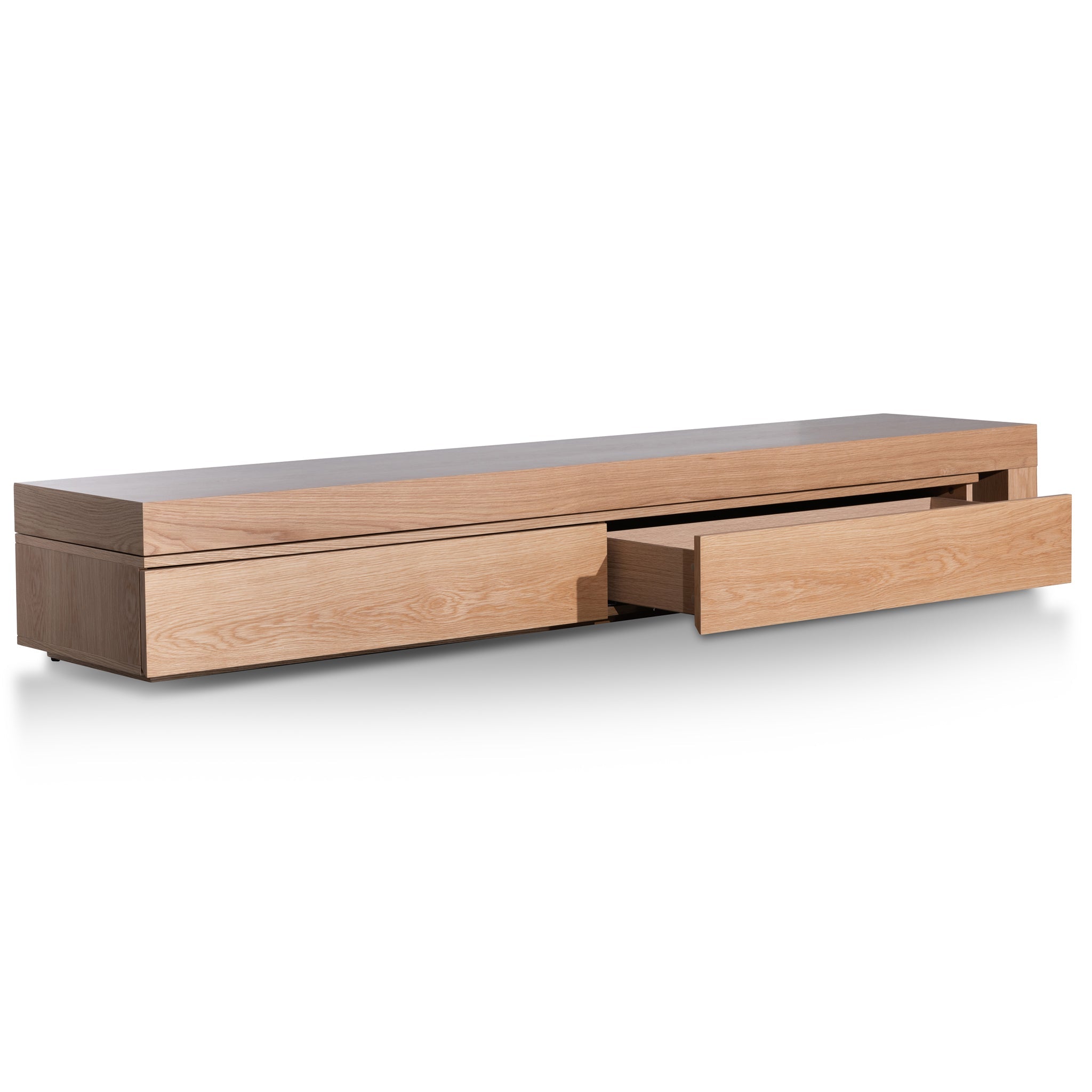 Extendable TV Entertainment Unit - Natural Oak - image 6