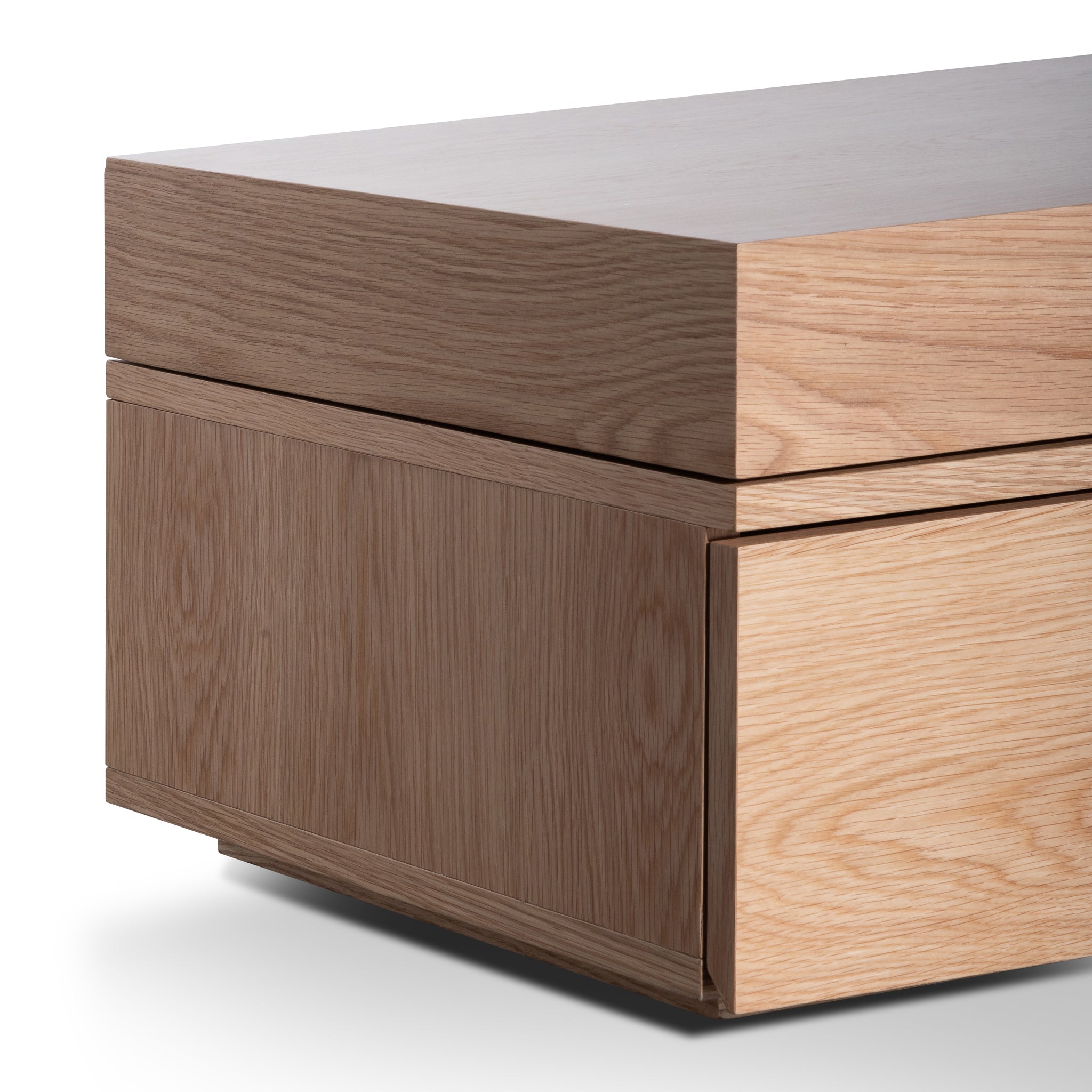 Extendable TV Entertainment Unit - Natural Oak - image 7