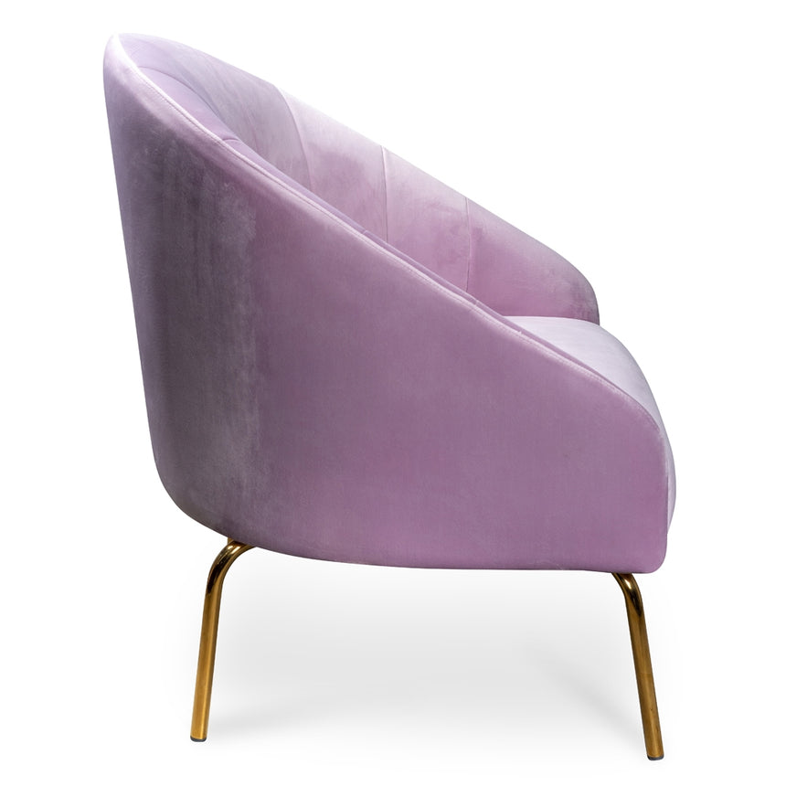 Armchair - Blush Velvet