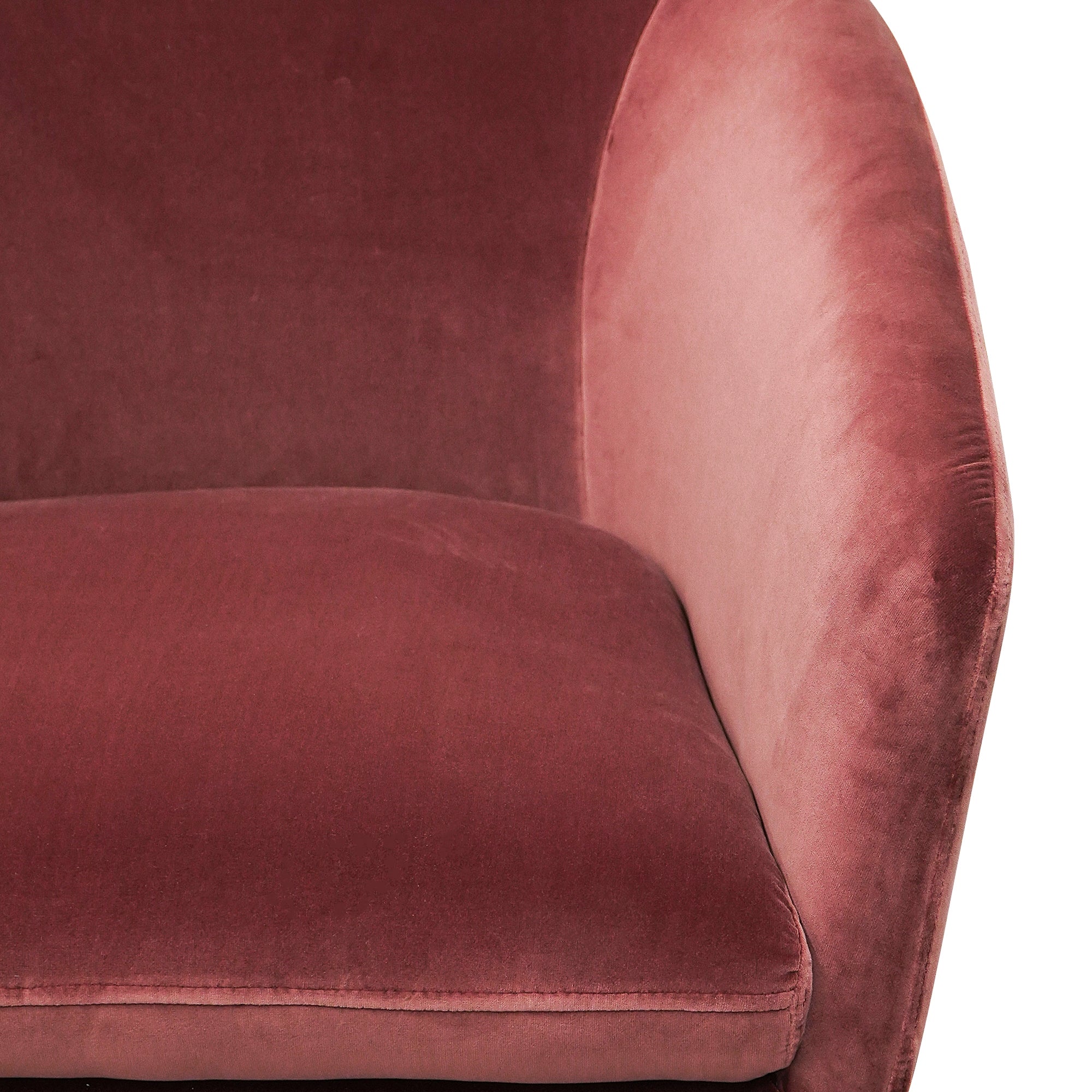 Swivel Lounge Chair - Blood Orange