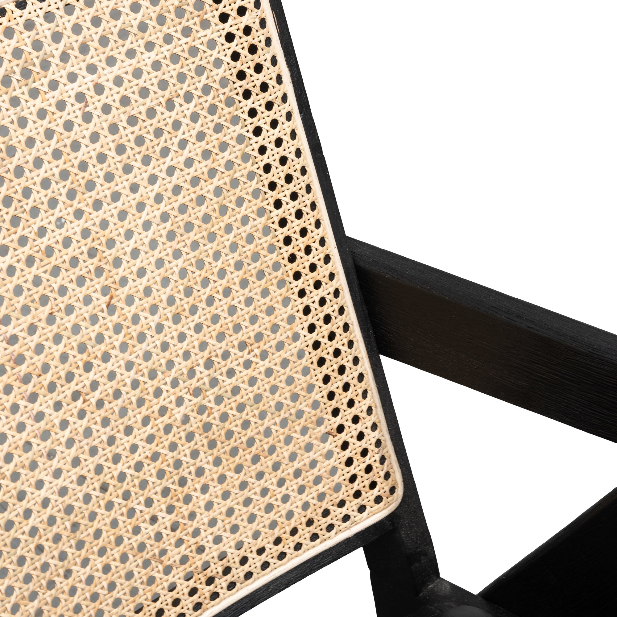 CLC6073-CH Rattan Armchair - Black