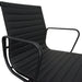 PU Leather Office Chair - Full Black - image 6