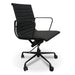 PU Leather Office Chair - Full Black - image 2
