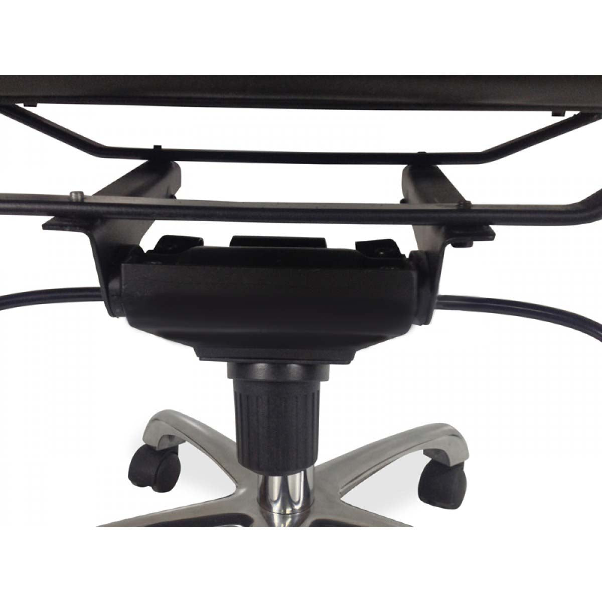 Leather Office Chair - Black - image 5
