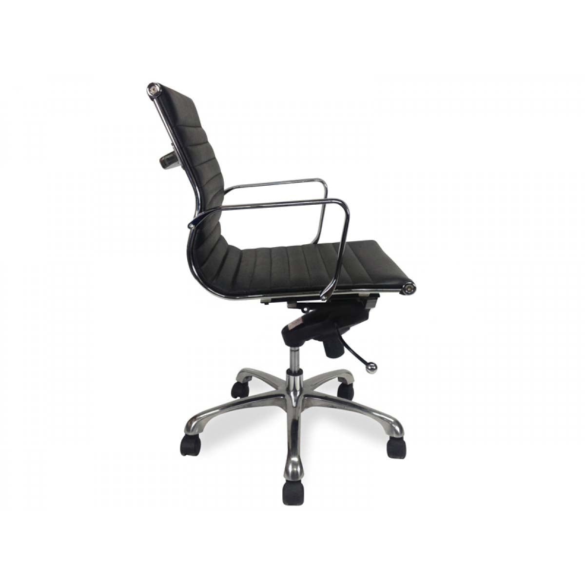 Leather Office Chair - Black - image 6