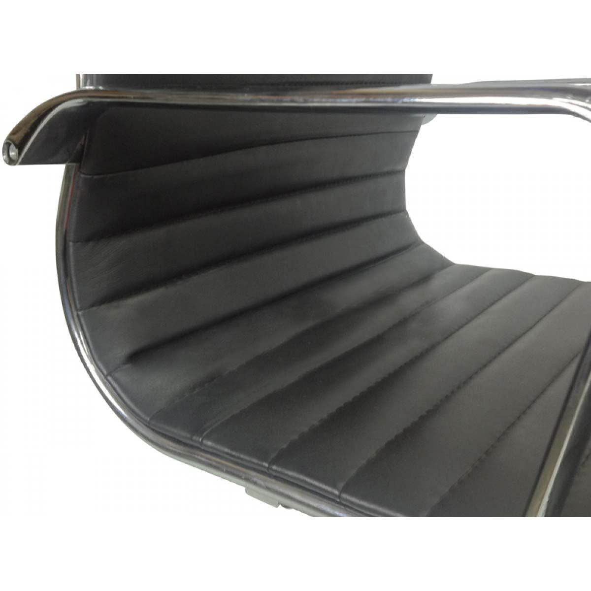 Leather Office Chair - Black - image 7