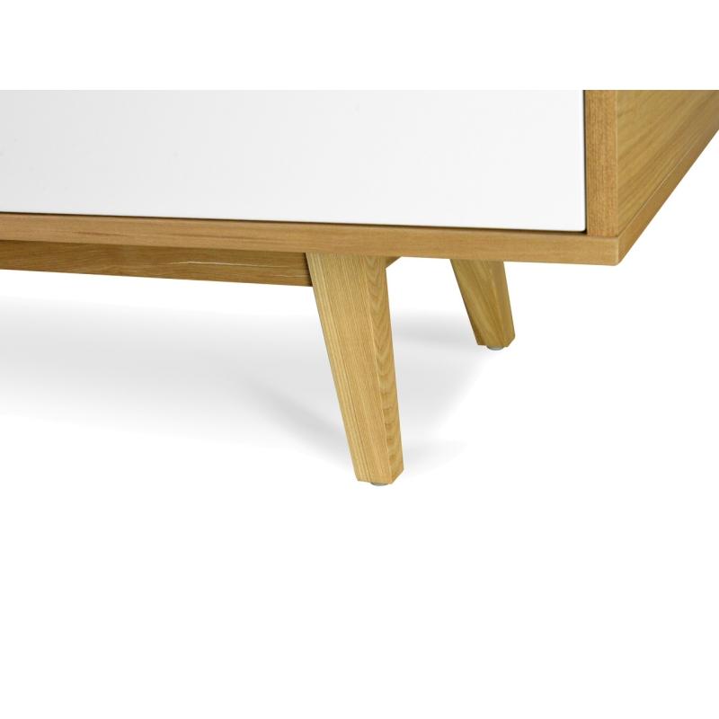 2.1m TV Entertainment Unit - Lowline - Natural