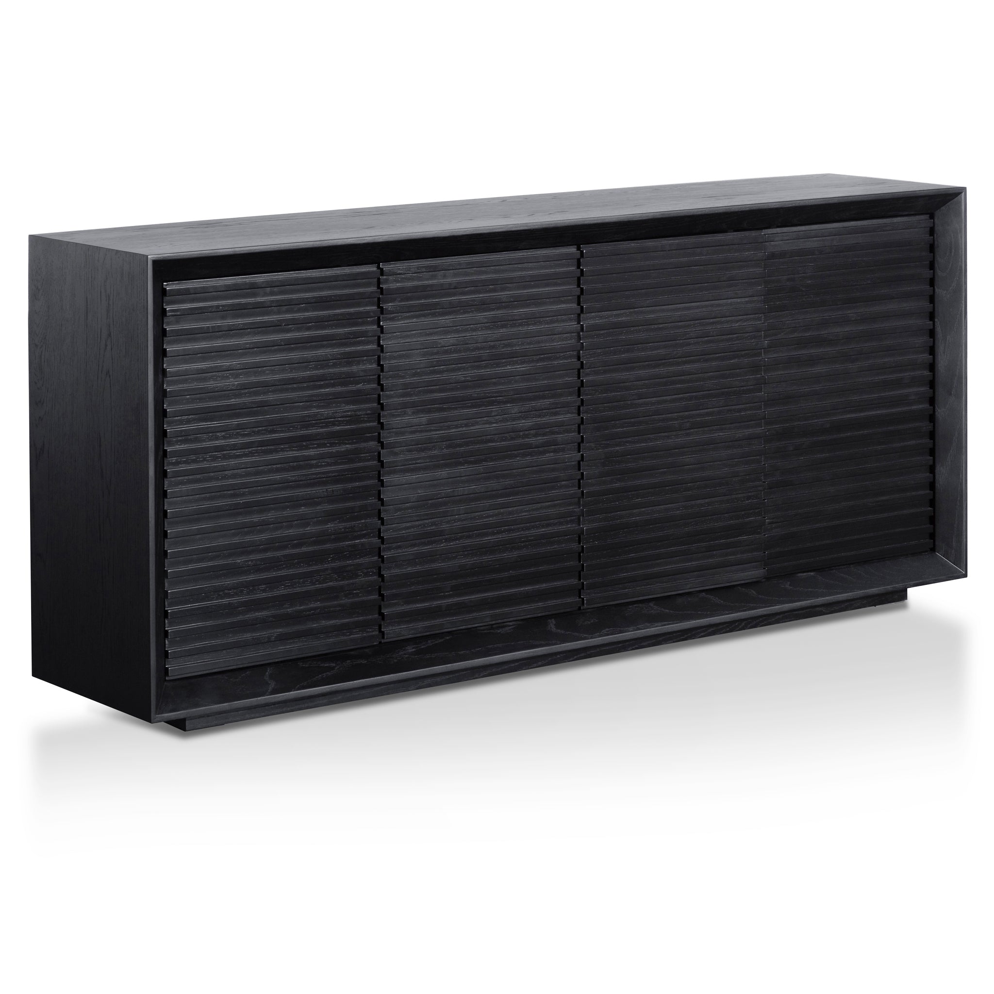 1.8m Wooden Sideboard - Black Oak - Last one - image 3